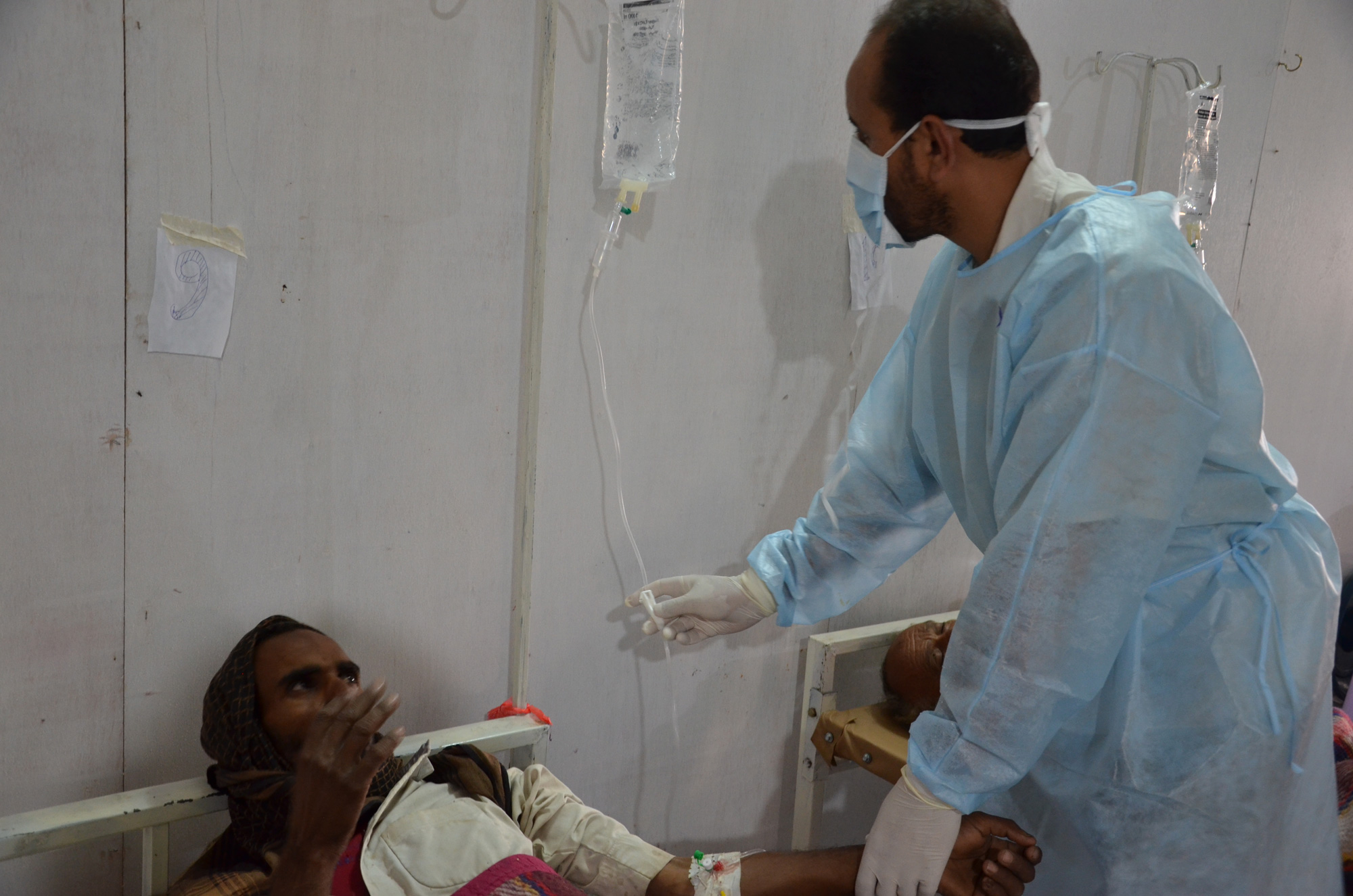 The Khamer MSF cholera treatment centre has alone treated more than 1,200 patients in less than two weeks during May.