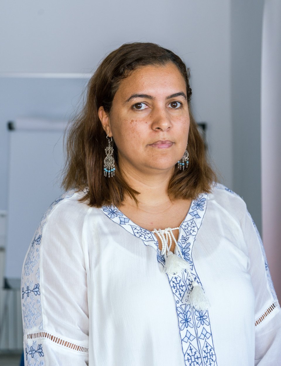 Salwa El Gantri is the head of the Tunisian office of the International Center for Transitional Justice