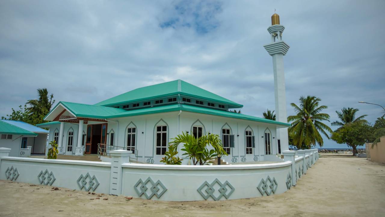 Moschee auf den Malediven