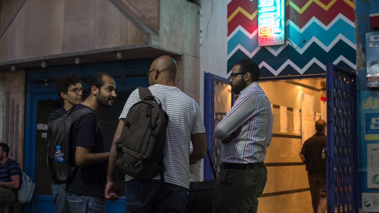 Zawya hat seit der Eröffnung 2014 eine kleine, aber loyale Schar von Kinoliebhabern an sich gebunden.