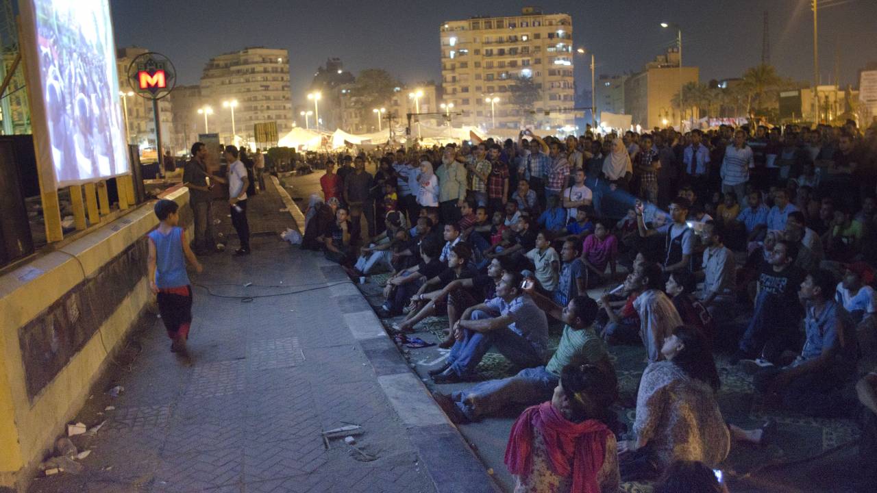 Andere unabhängige Projekte wie das Tahrir-Kino zeigen politische Dokumentationen und Filme aus dem Archiv.