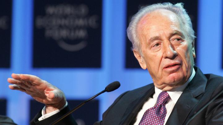 Shimon Peres auf dem World Economic Forum