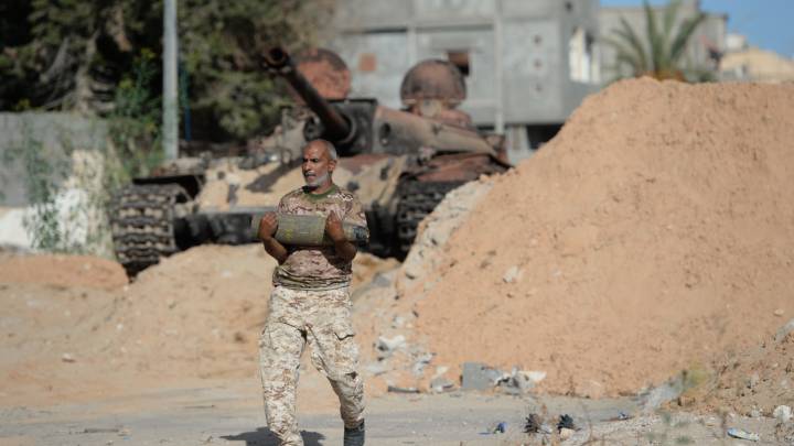 Bomb squads and the war in Libya