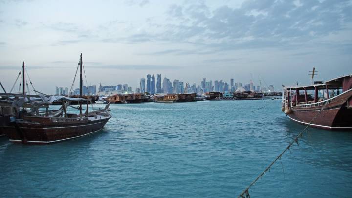 A view of the skyline in Doha, Qatar's capital.