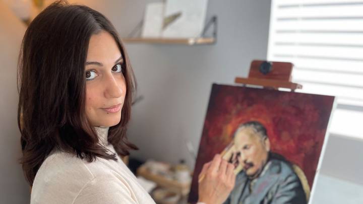Malerin Safia Latif und moderne Islamische Kunst