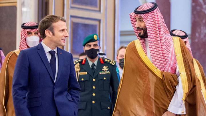 Frankreichs Präsident in Dubai, Doha und Dschidda