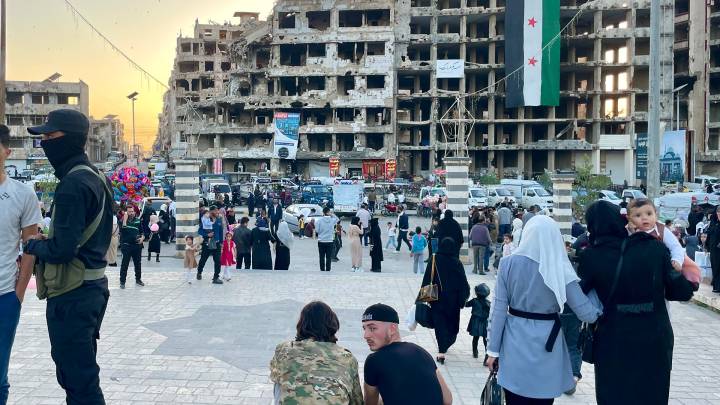 Unterwegs im Syrien nach Assad