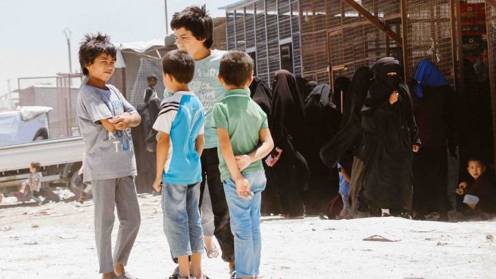 Kinder von IS-Kämpfern aus Tunesien in Lagern in Syrien