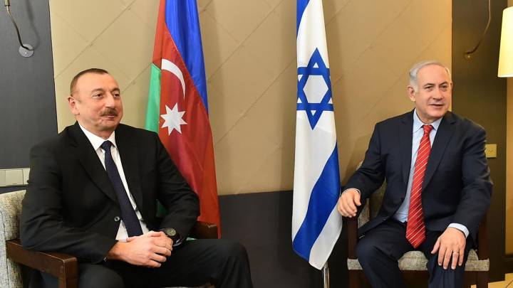 Aserbaidschan, Israel und Iran