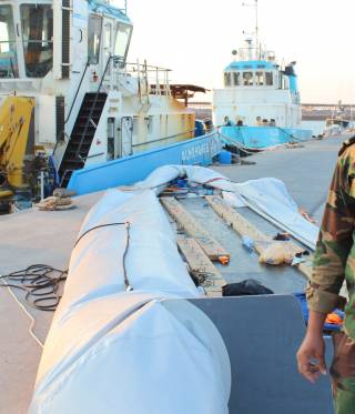 Muhammad Al-Skir of the Libyan coast guard.