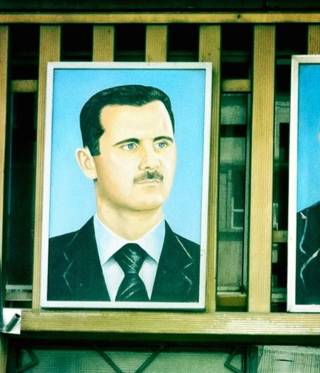 Bashar al Assad poster