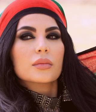 المغنية الأفغانية اريانا سعيد