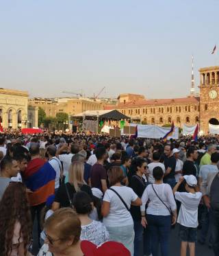 Ein Jahr »Samtene Revolution« in Armenien