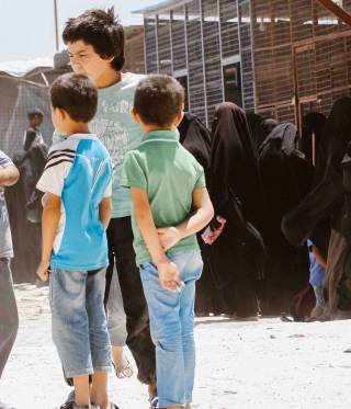 Kinder von IS-Kämpfern aus Tunesien in Lagern in Syrien
